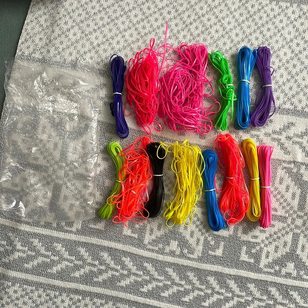Amazon String Gimp Plastic Lacing Cord for Bracelets 90s Throwback Vibrant Color